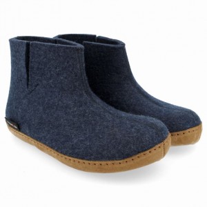 Men's Haflinger EMILS Boots Blue | NZ JZA457