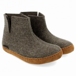 Men's Haflinger EMILS Boots Grey | NZ UHJ739