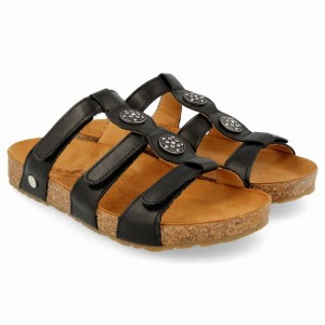 Women's Haflinger ALICE Sandals Black | NZ LRM597