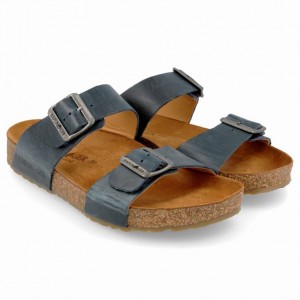 Women's Haflinger ANDREA Sandals Black | NZ TMR923