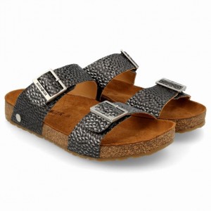 Women's Haflinger ANDREA Sandals Black | NZ MJE896