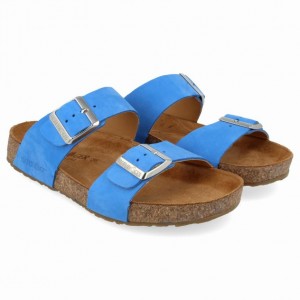 Women's Haflinger ANDREA Sandals Blue | NZ ZXL149