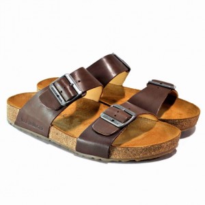 Women's Haflinger ANDREA Sandals Brown | NZ ECJ204