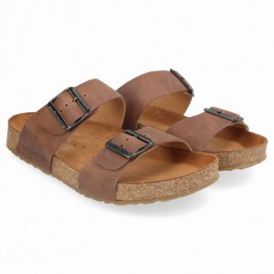 Women's Haflinger ANDREA Sandals Brown | NZ CGM690