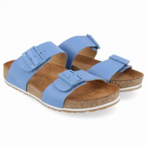 Women's Haflinger ANDREA Sandals Light Blue | NZ BAR026