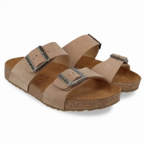 Women's Haflinger ANDREA Sandals Light Brown | NZ DRB025