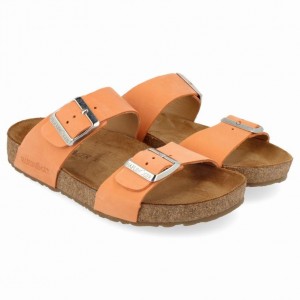 Women's Haflinger ANDREA Sandals Orange | NZ WPB059