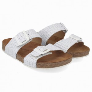 Women's Haflinger ANDREA Sandals White | NZ EID542