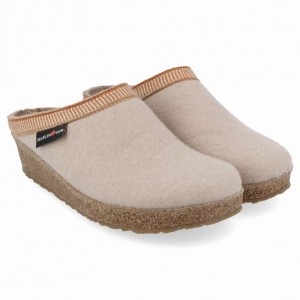 Women's Haflinger BELLE Clogs White | NZ VJB865