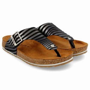 Women's Haflinger CONNY Sandals Black | NZ XVO514