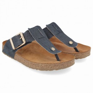 Women's Haflinger CORA Sandals Navy | NZ HMG512