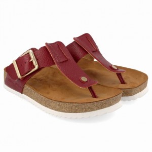 Women's Haflinger CORA Sandals Red | NZ VRN374