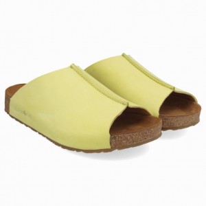 Women's Haflinger FORTUNA Sandals Yellow | NZ HCK058