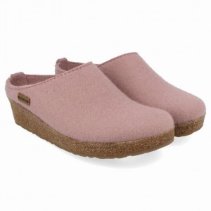 Women's Haflinger JULIETTE Clogs Pink | NZ OLJ309