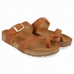 Women's Haflinger JUNO Sandals Brown | NZ HNG285