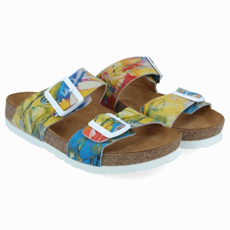 Women\'s Haflinger ANDREA Sandals Multicolor | NZ PGS785