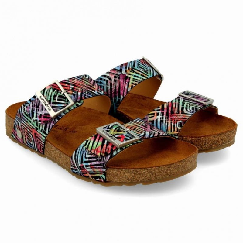 Women\'s Haflinger ANDREA Sandals Multicolor | NZ OCE619