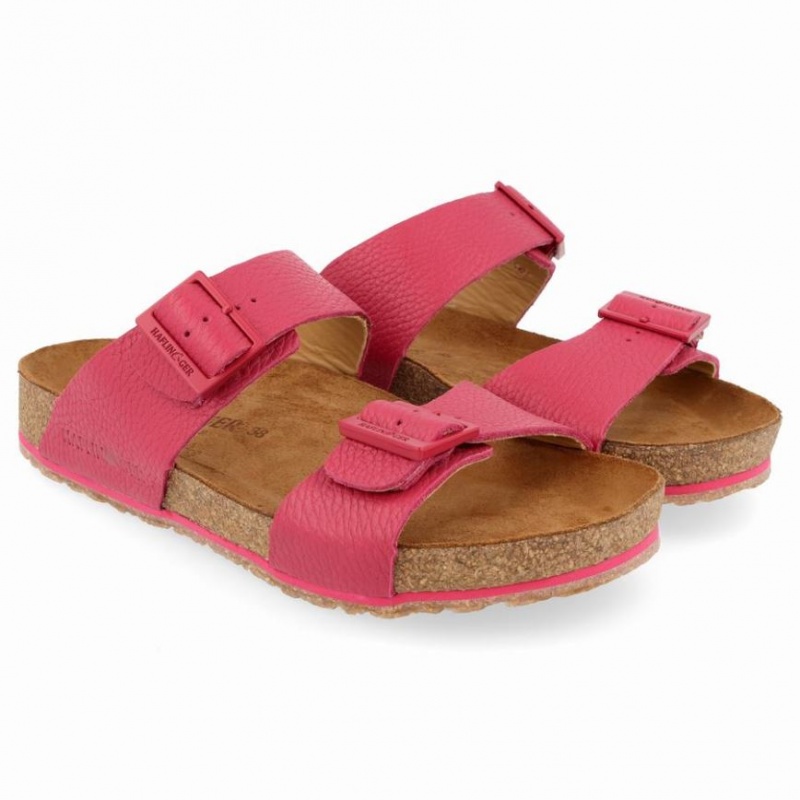 Women\'s Haflinger ANDREA Sandals Pink | NZ XTI637