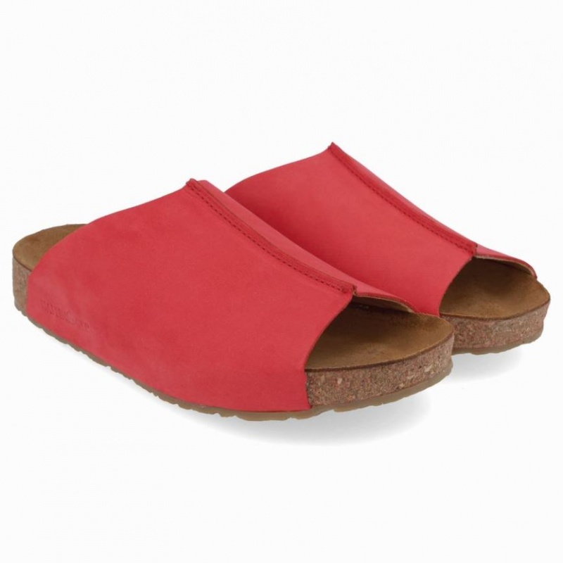 Women\'s Haflinger FORTUNA Sandals Red | NZ BNJ521