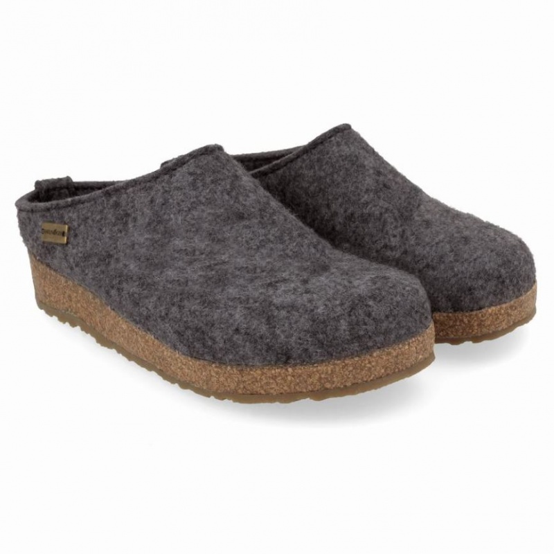 Women\'s Haflinger JULIETTE Clogs Grey | NZ XTV948