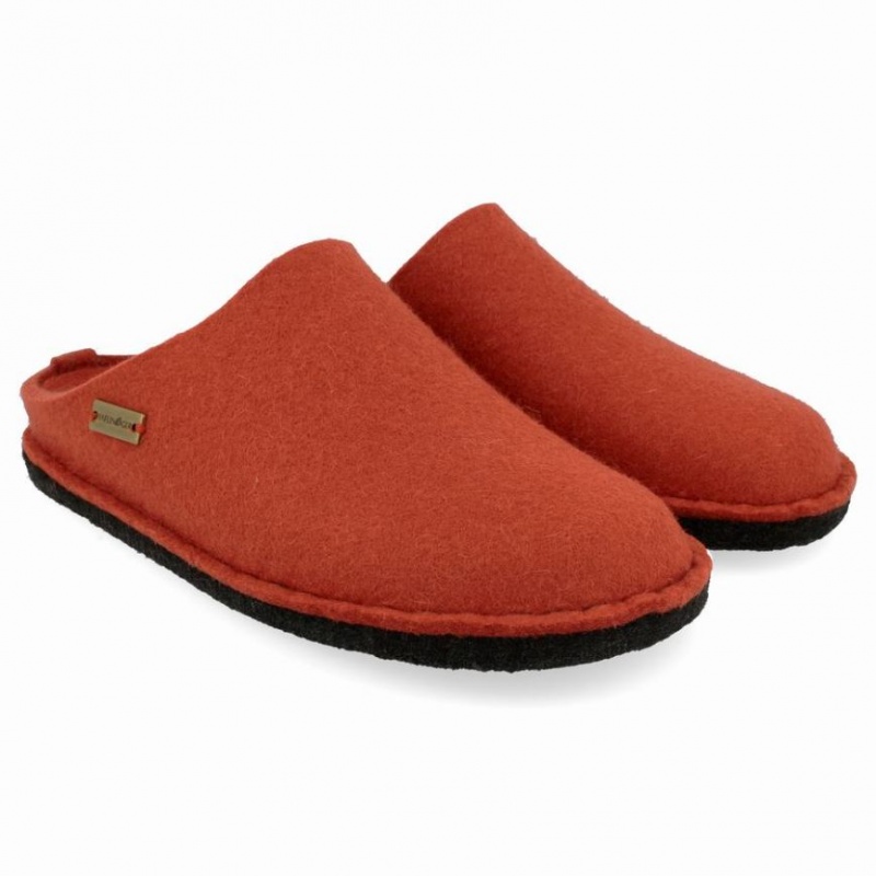 Women\'s Haflinger SOFT Slippers Orange | NZ JHO432